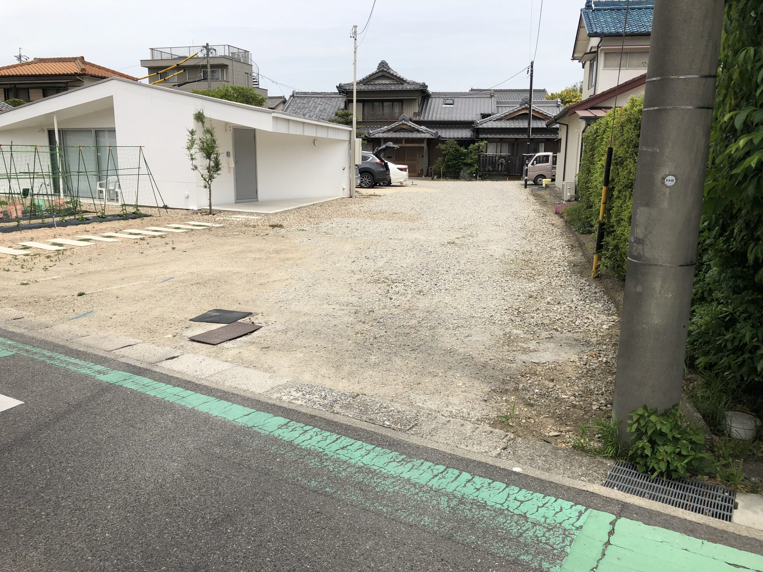 【愛知県長久手市】戸建新築後、駐車場も綺麗に舗装