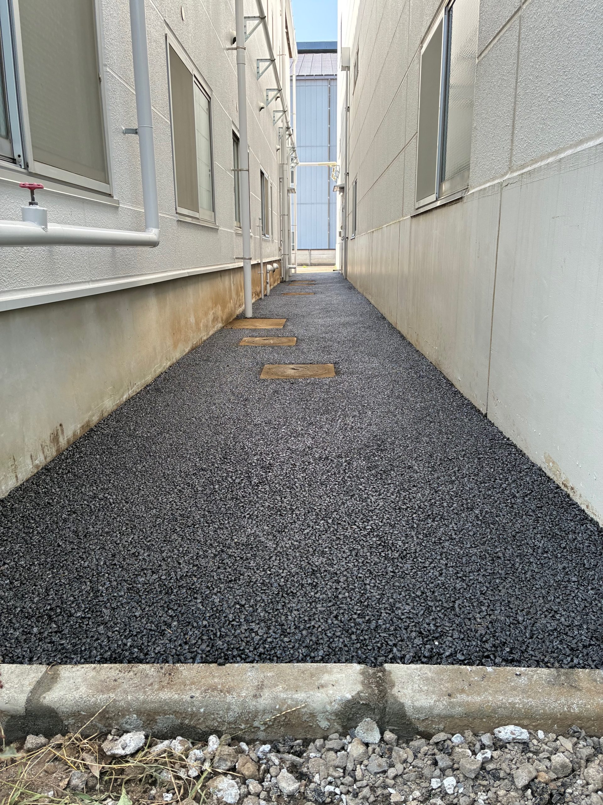 アスファルト舗装打ち換え工事