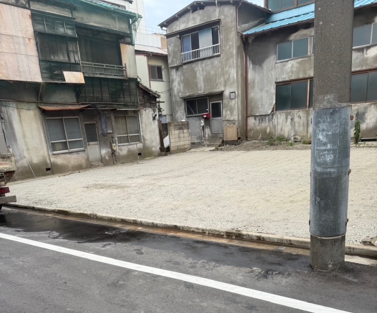 砕石舗装工事