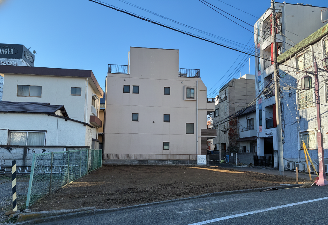 駐車場のアスファルト舗装工事